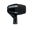 Shure PGA52-XLR Инструментальный динамический микрофон для бас-барабана, кардиоидный, 50-12000 Гц, с кабелем, держателем и чехлом